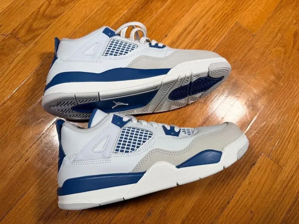 Size 10 - Jordan 4 Retro Military Blue 2012